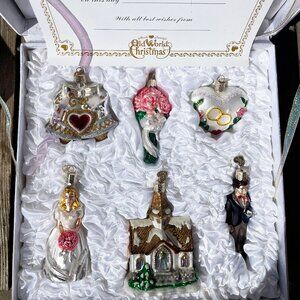 Old World Christmas Wedding Ornaments